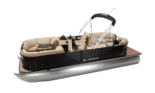 Legend Pontoon Boat Série Black Bar Tri-Tube a vendre Gatineau, Orleans