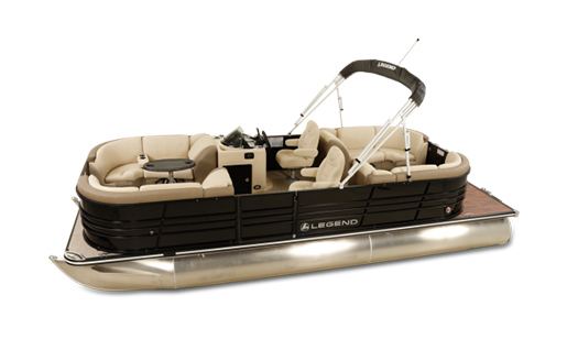 Ponton Legend Série Black Lounge Tri-Tube a vendre Gatineau, Orleans